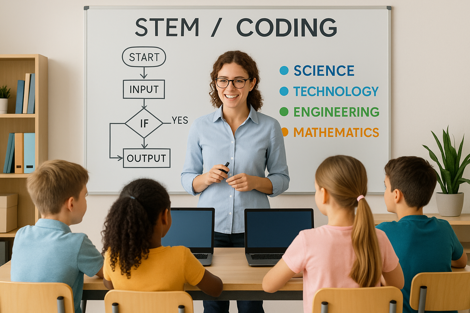 บรรยากาศการเรียน STEM/Coding